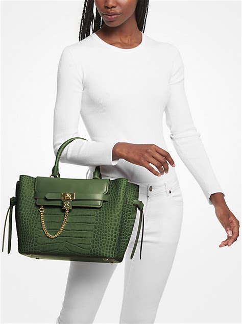 Michael Kors Hamilton Crocodile